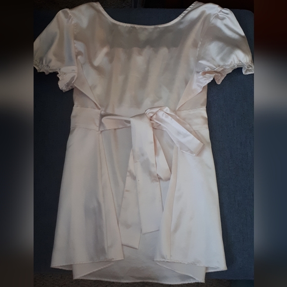 Smart Set Cream Coloured Short Sleeve Blouse - Picture 4 of 9